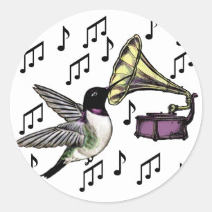 Auditory Nectar Ronde Sticker