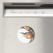 Audobon roodborst Nuthatch Magneet (Insitu (Vaatwasser))
