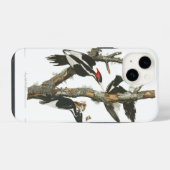 Audobon Uitgestorven Ivory-Billed Specht iPhone Hoesje (Achterkant horizontaal)