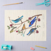 Audobon vogel ephemera tissuepapier (Craft)
