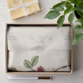 Audobon vogel ephemera tissuepapier (Geschenk)