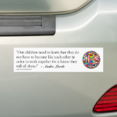 Audre Lorde Quote Bumpersticker (Op auto)