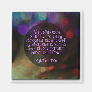 Audre Lorde Quote Magneet