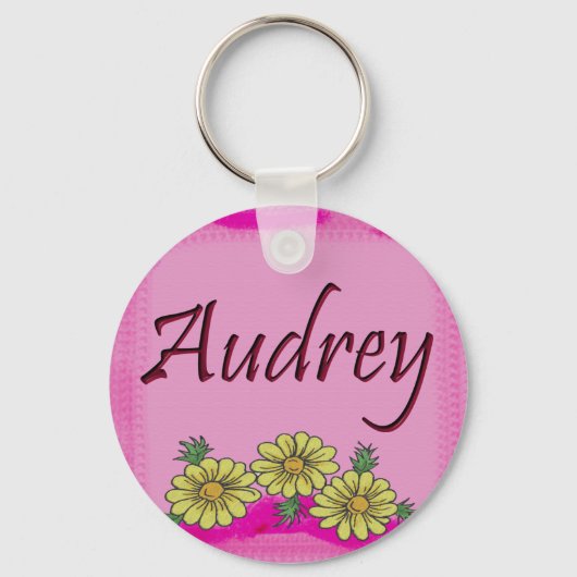 Audrey Daisy Sleutelhanger (Voorkant)