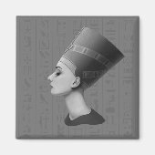 Audrey Hepburn Nefertiti Magneet (Voorkant)