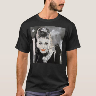 Audrey in Breakfast bij Tiffanys Classic T-Shirt