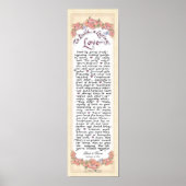 Audrey Jeannes expressies om een duurzame liefde t Poster (Voorkant)