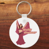 Audrey Roos Belly Dancer Sleutelhanger (Voorkant)