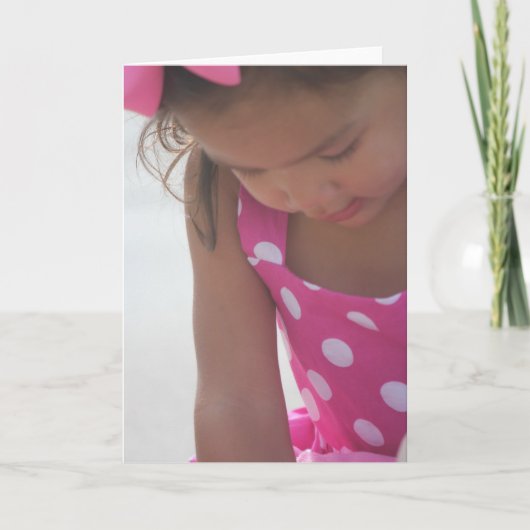 "Audrey" - Wenskaart Kaart (Voorkant)