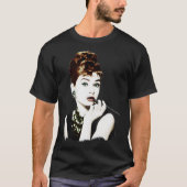 Audry Hepburn T-ShirtAudrey Hepburn - Breakfast At T-shirt (Voorkant)