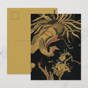 Audsley Mythische Howo-vogel: 1884 Japanse Feniks Briefkaart