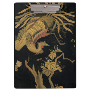 Audsley Mythische Howo-vogel: 1884 Japanse Feniks Klembord