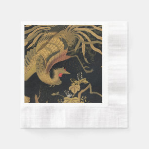 Audsley Mythische Howo-vogel: 1884 Japanse Feniks Servet