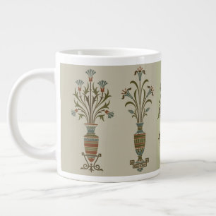 Audsley Oude Egyptische Lotus Bloemornament Kunst Grote Koffiekop