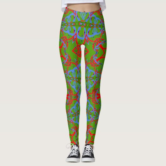 Audson Green Leggings (Voorkant)
