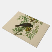 Audubon American Crow Black Bird Deurmat (Schuin)