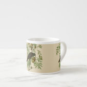Audubon American Crow Black Bird Espresso Kop (Voorkant rechts)