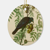 Audubon American Crow Black Bird Keramisch Ornament (Links)