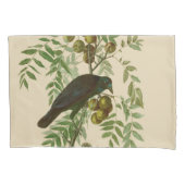 Audubon American Crow Black Bird Kussensloop (Voorkant)