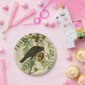 Audubon American Crow Black Bird Papieren Bordje (Feest)