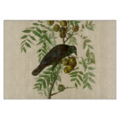 Audubon American Crow Black Bird Snijplank (Voorkant)
