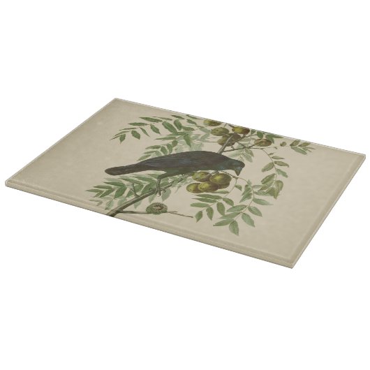 Audubon American Crow Black Bird Snijplank (Hoek)