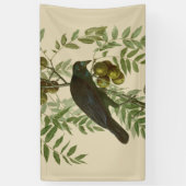 Audubon American Crow Black Bird Spandoek (Verticaal)