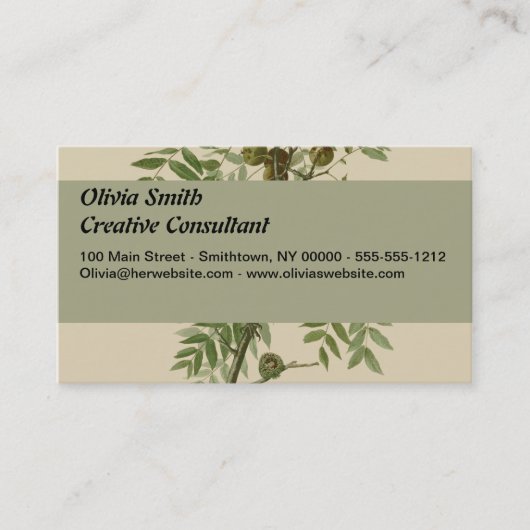 Audubon American Crow Black Bird Visitekaartje (Voorkant)