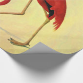 Audubon American Flamingo Painting Cadeaupapier (Hoek)