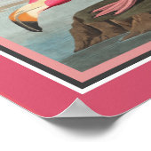 Audubon American Flamingo Poster (Hoek)