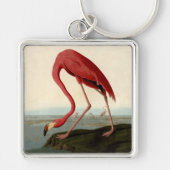 Audubon American Flamingo Sleutelhanger (Voorkant)