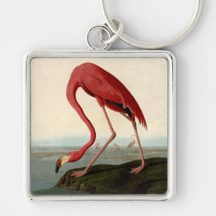 Audubon American Flamingo Sleutelhanger