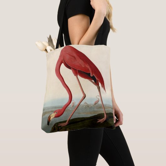 Audubon American Flamingo Tote Bag (Dichtbij)