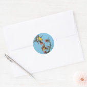 Audubon American Goldfinch Bird Art Stickers (Envelop)