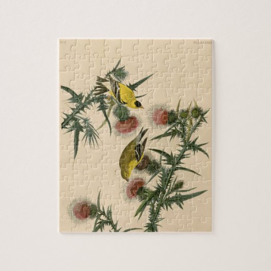  Audubon American Goldfinch Bird Painting Legpuzzel (Verticaal)