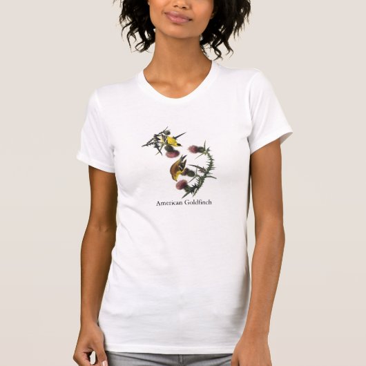 Audubon American Goldfinch T-shirt (Voorkant)