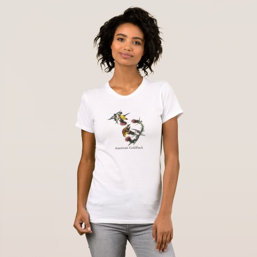 Audubon American Goldfinch T-shirt (Voorkant volledig)