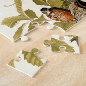 Audubon American Robin Wildlife Bird Legpuzzel (Zijkant)