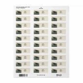 Audubon American Scoter Duck Classic Etiket (Full Sheet)