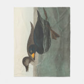 Audubon American Scoter Duck Classic Fleece Deken (Voorkant)