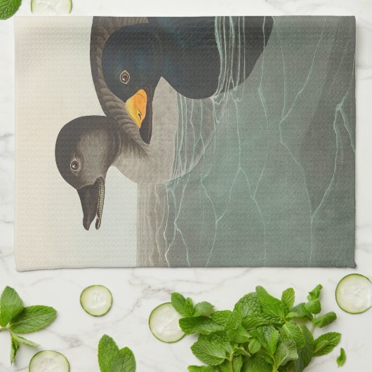 Audubon American Scoter Duck Classic Theedoek (Gevouwen)