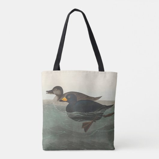 Audubon American Scoter Duck Classic Tote Bag (Achterkant)