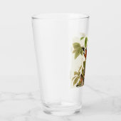 Audubon Amerikaanse Robin Wildlife Bird Illustrati Glas (Rechts)