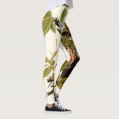 Audubon Amerikaanse Robin Wildlife Bird Illustrati Leggings (Rechts)