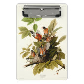 Audubon Amerikaanse Robin Wildlife Bird Illustrati Mini Klembord (Voorkant)