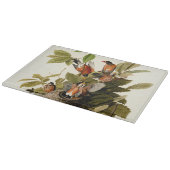 Audubon Amerikaanse Robin Wildlife Bird Illustrati Snijplank (Hoek)