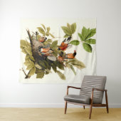 Audubon Amerikaanse Robin Wildlife Bird Illustrati Wandkleed (In Situ (horizontaal))