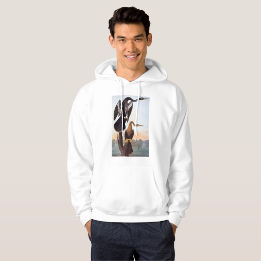Audubon: Anhinga Hoodie (Voorkant volledig)