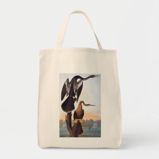 Audubon: Anhinga Tote Bag (Voorkant)