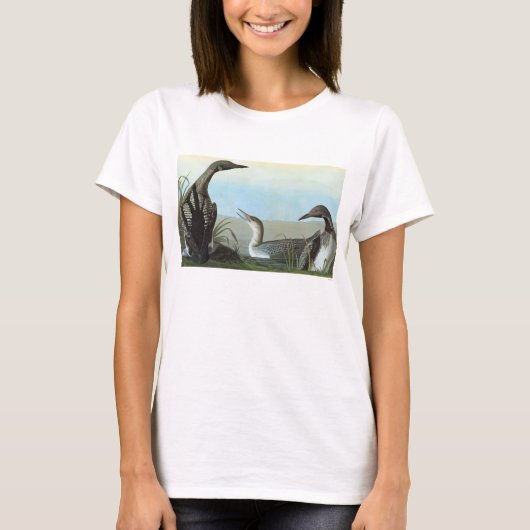 Audubon: Arctic Loon T-shirt (Voorkant)